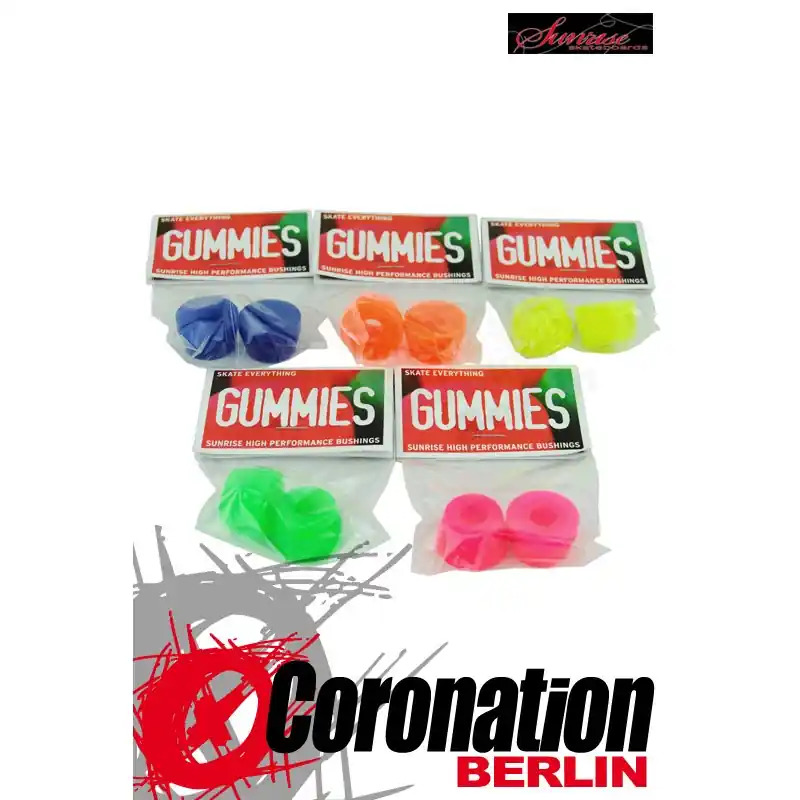 Sunrise Gummies Bushings Double Cone Neuheit