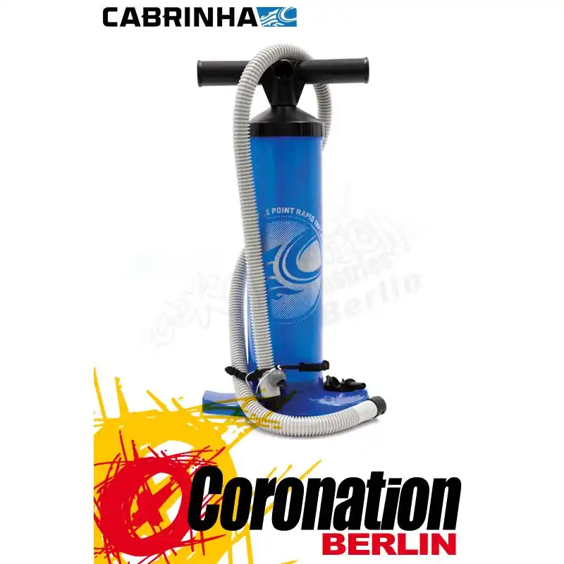 Cabrinha Kite Pumpe blau Top-Preis