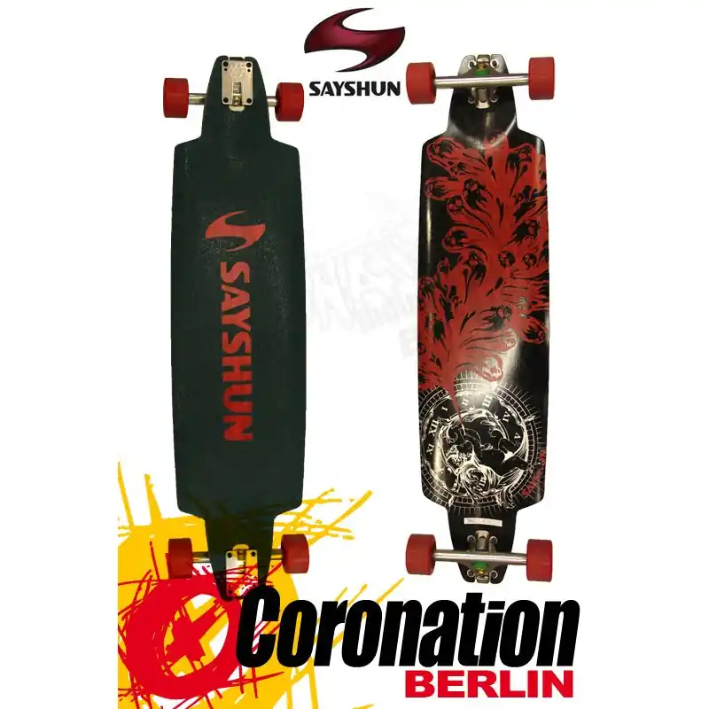 Sayshun Addict Drop Thru Longboard Letzte Chance