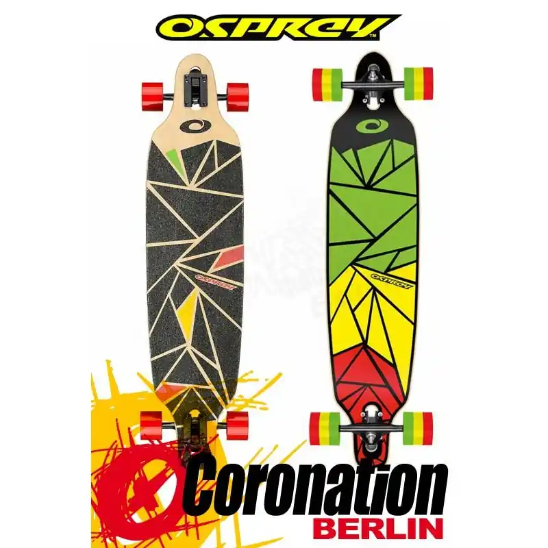 Super-Preis Osprey Shapes Twin Tip Drop Thru Longboard