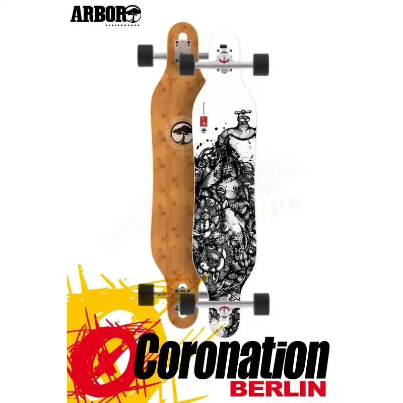 Arbor Axis Bamboo Drop Thru Longboard Direkt Vom Hersteller