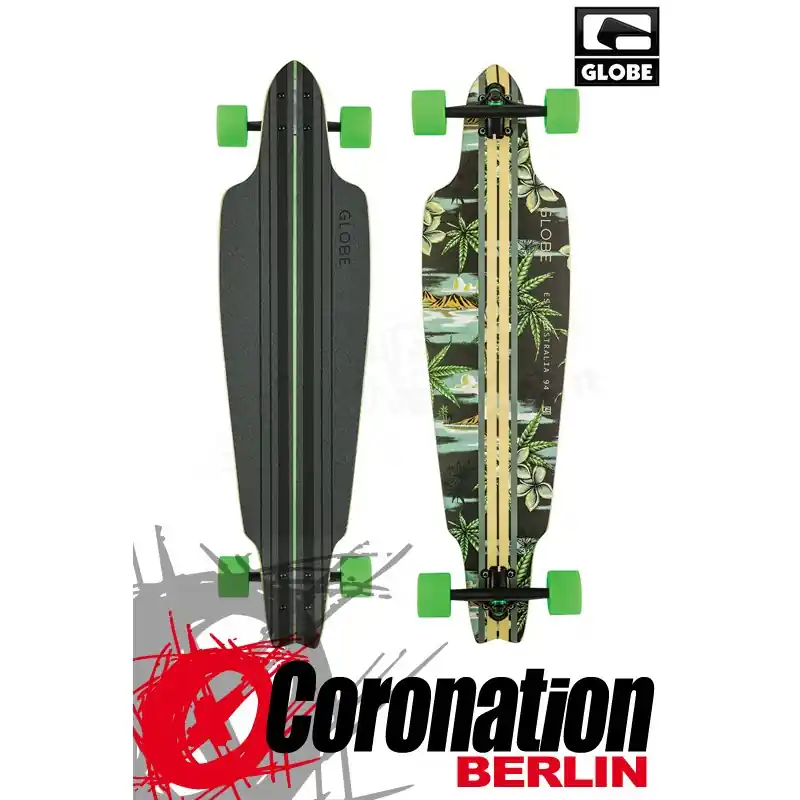 Expressversand Globe Prowler Cruiser Longboard Vintage Black Pakalolo