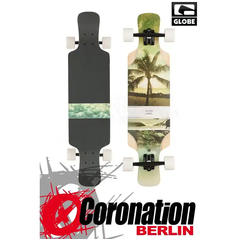 Globe Geminon Kick Underwater Longboard Neue Ware