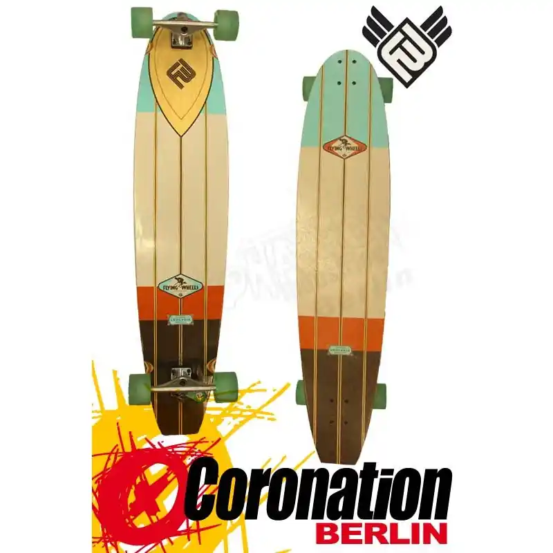 Geprüft Flying Wheels Leucadia 46" Longboard