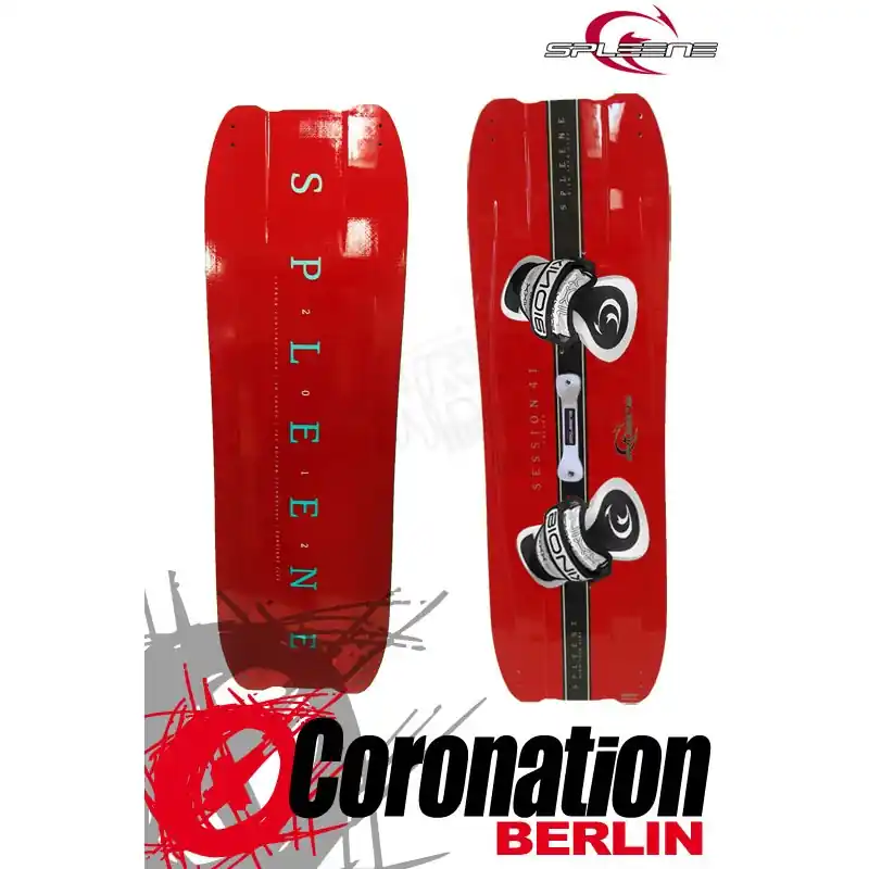 Spleene Session 41 Kiteboard HTL rot Neu Im Sortiment