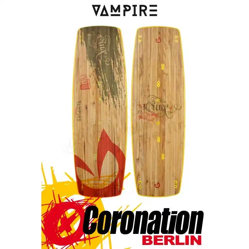 Solange Der Vorrat Reicht Vampire CRUX Leichtwind Kiteboard 149cm
