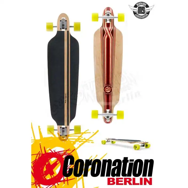 Super-Preis Mindless Savage III Longboard Drop Thru Downhill Cruiser Red