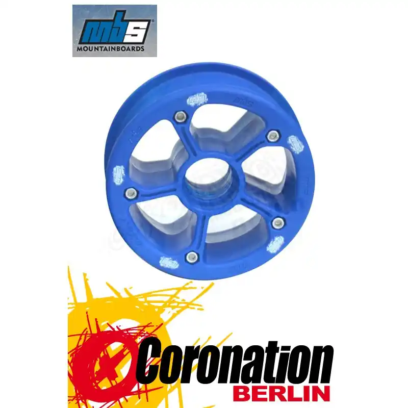 MBS RockStar II Landboard Felge - Blau Sonderangebot