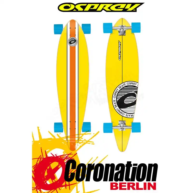 Schnäppchen Osprey Stripe Pintail Longboard 41"
