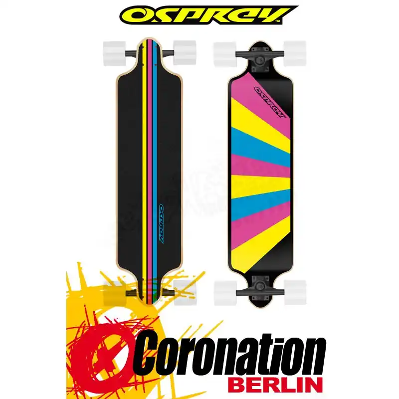 Finale Aktion Osprey Rainbow Downhill Longboard