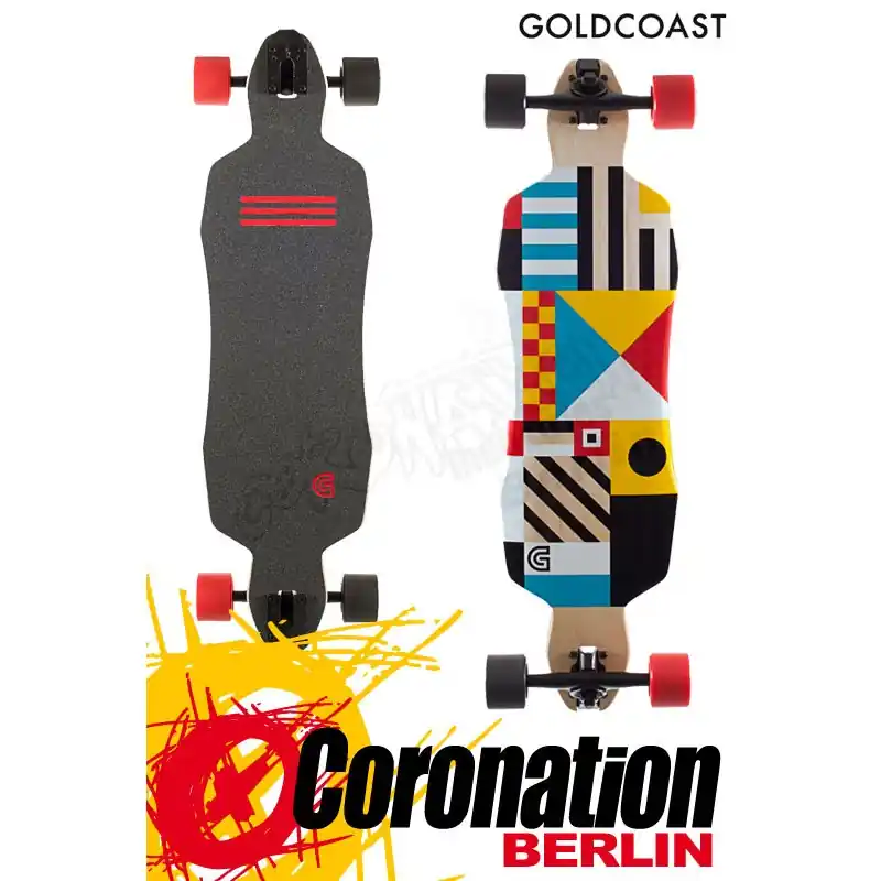 GoldCoast Classic Field 36" komplett Longboard Must-Have