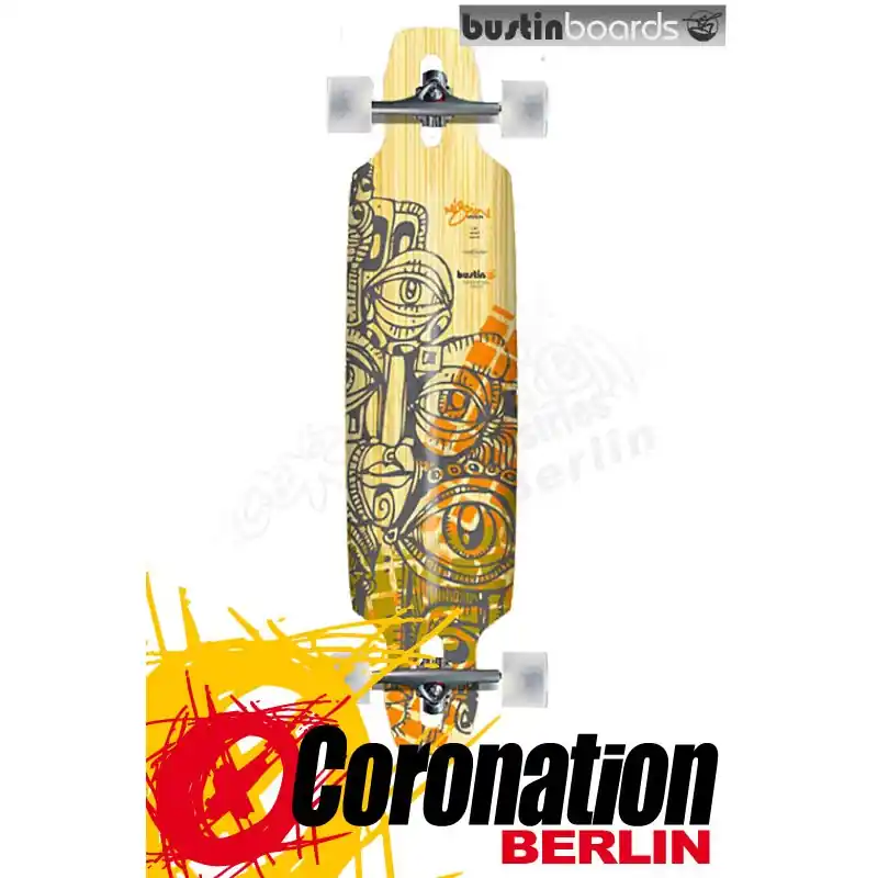 Preisknaller Bustin KPL Mission 36" Longboard Komplett