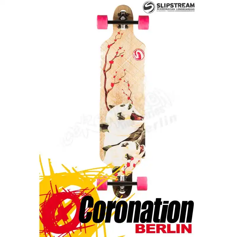 Slipstream Twin Pandas 2015 Komplett Longboard Zertifiziert
