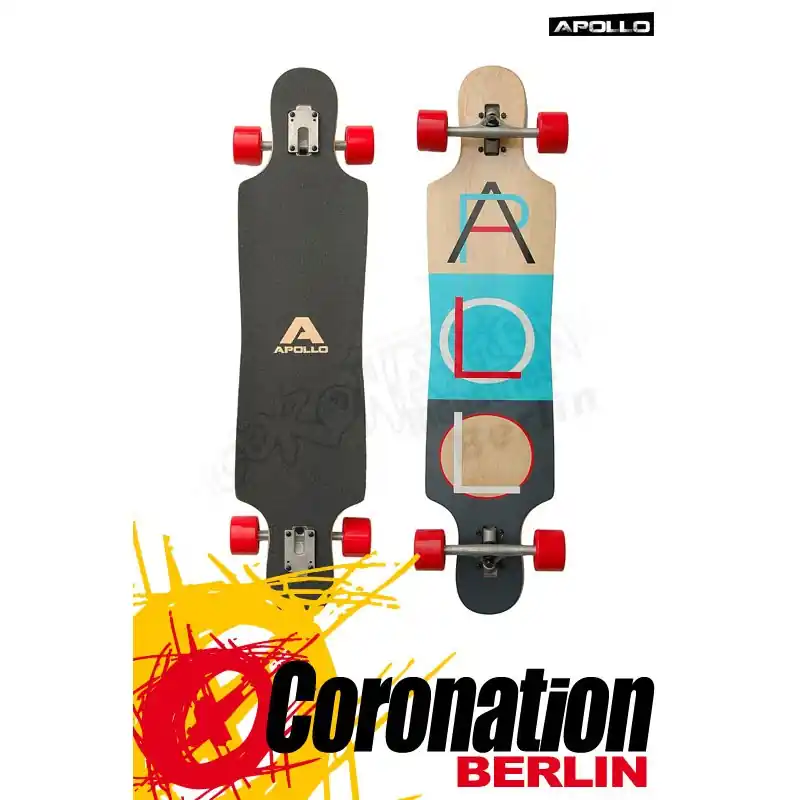 Mega-Angebot Apollo Tahiti Block Colours Komplett Longboard