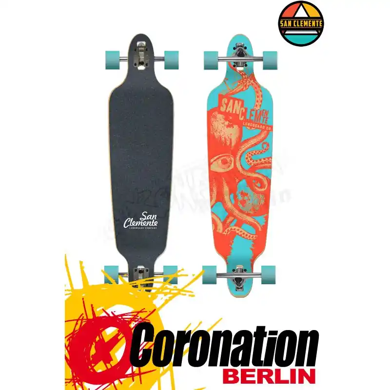 San Clemente Kraken 3 Racer Komplett Longboard Aktuell
