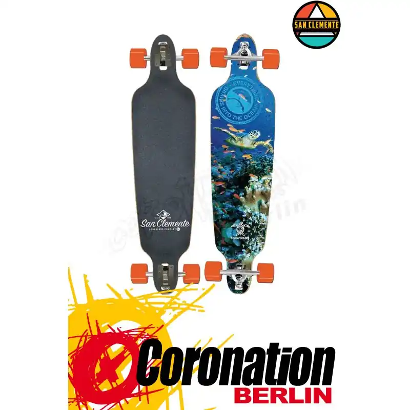 Bestseller San Clemente Sea Turtles Komplett longboard