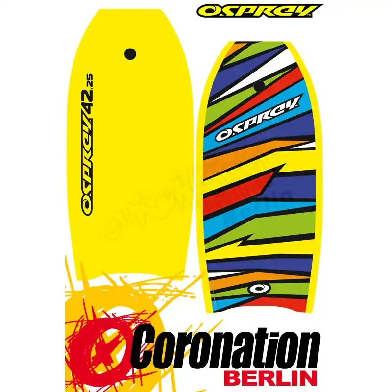 Geprüft Osprey Shatter Yellow Bodyboard