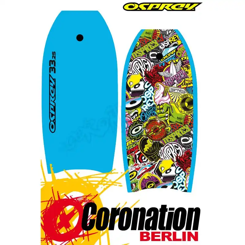 Sonderangebot Osprey Sticker Blue Bodyboard