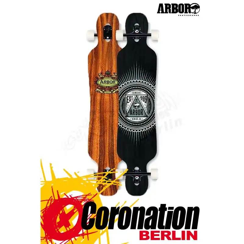 Preisreduziert Arbor Genesis 44 Komplett Longboard
