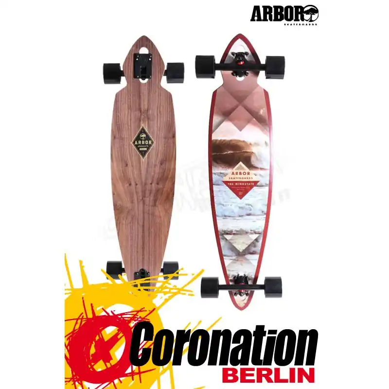 Sale Arbor Mindstate Walnut Komplett Longboard