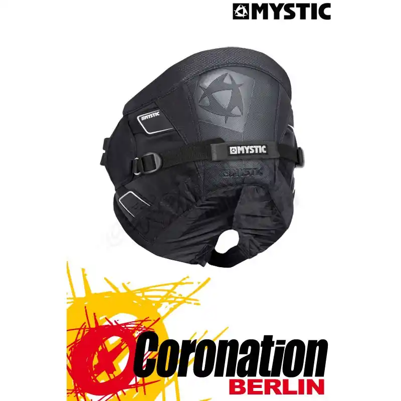 Mystic Supporter Seat Harness Black Sitztrapez Zertifiziert