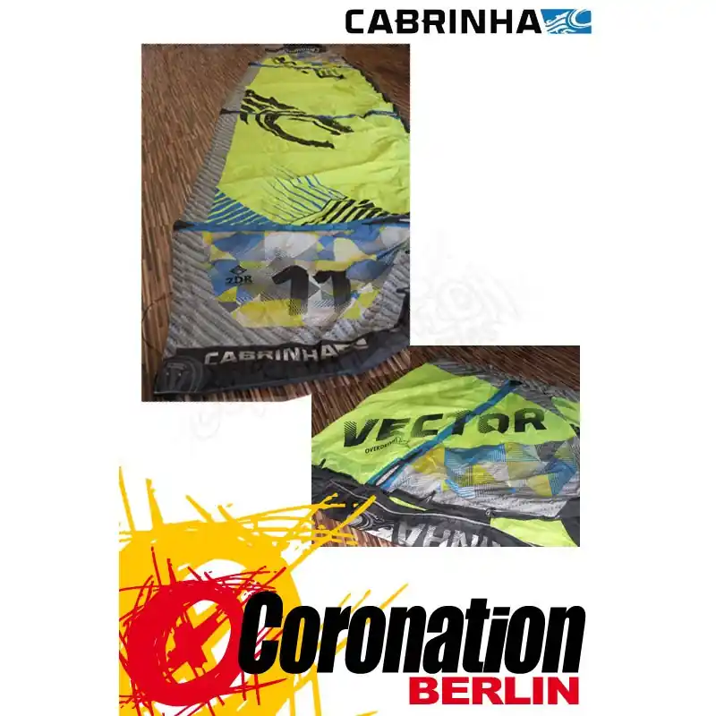Garantierte Lieferung Cabrinha Vector 2014 Gebraucht Kite - 11m²