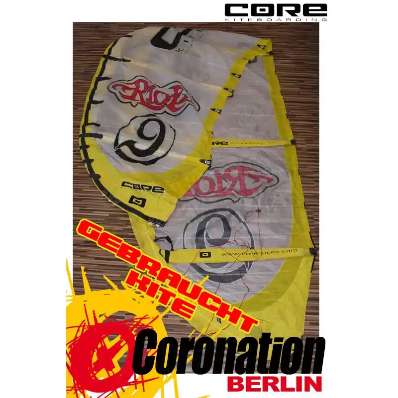 Core Riot gebraucht Kite 9qm Schnäppchen