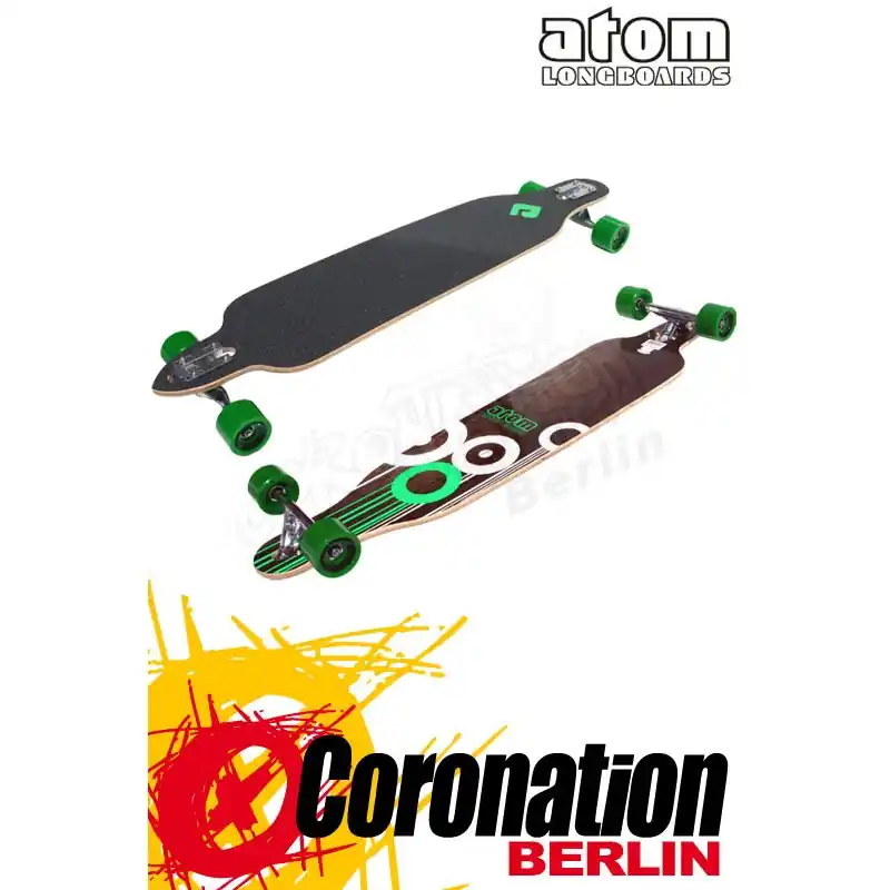 Versand Am Gleichen Tag Atom 41" Drop Through Komplett Longboard