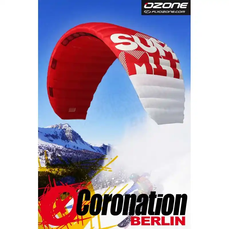 Geprüft Ozone Summit 2015 Snowkite