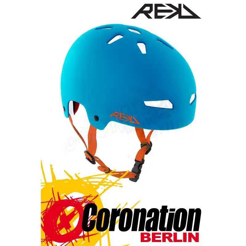 REKD Elite Blue/Orange Helme Expressversand