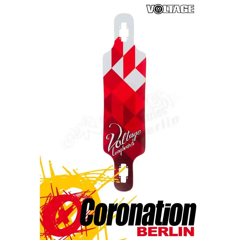 Voltage DT White/Red Deck Neue Ware