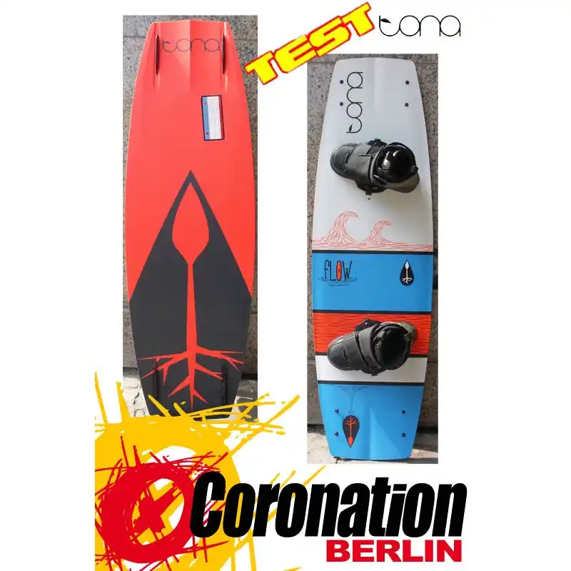 Letzte Chance Tona Flow 140cm 2015 Test Kiteboard