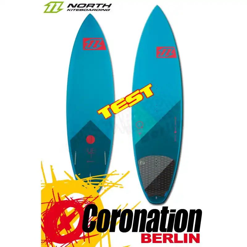 Begrenztes Angebot North Quest TT 5´10" 2015 Test Wave-Kiteboard