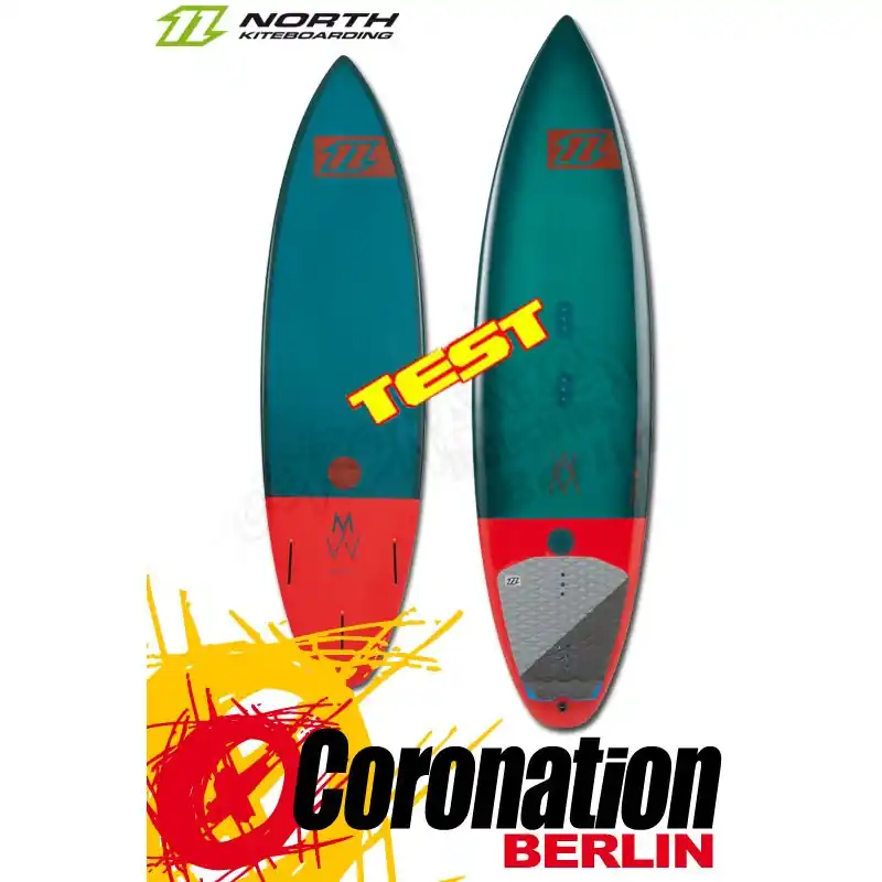 Neu Im Sortiment North WAM 5´11" 2015 Test Wave-Kiteboard