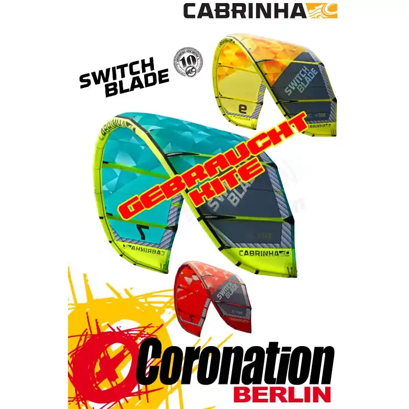 Cabrinha Switchblade 2015 Gebraucht Kite 8m² Neu