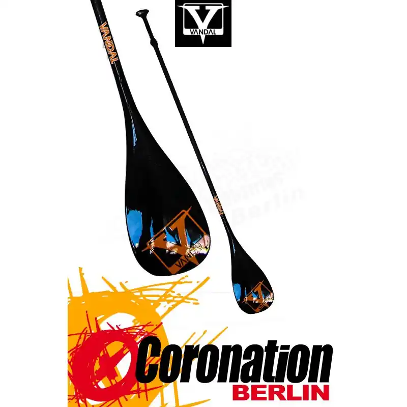 Vandal Carbon SUP Paddle 180-220cm Variable 2 Section Solange Der Vorrat Reicht