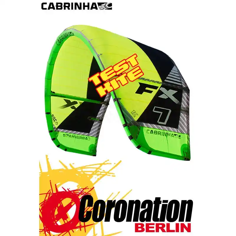 Abverkauf Cabrinha FX 2016 7m² Test Kite Only
