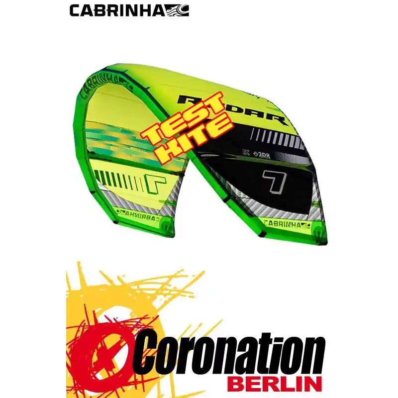 Schneller Versand Cabrinha Radar 2016 12m² Test Kite Only