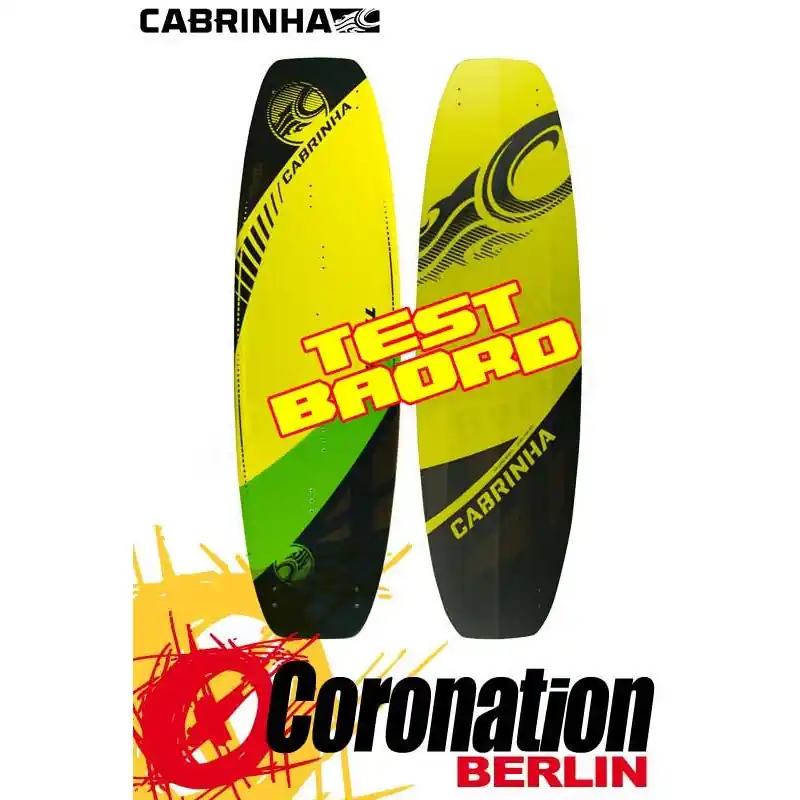 Cabrinha Tronic 2016 Test-Kiteboard 141cm Finale Aktion