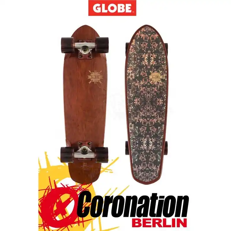 Globe Big Blazer Mini Longboard Cruiser Dead Flowers Must-Have