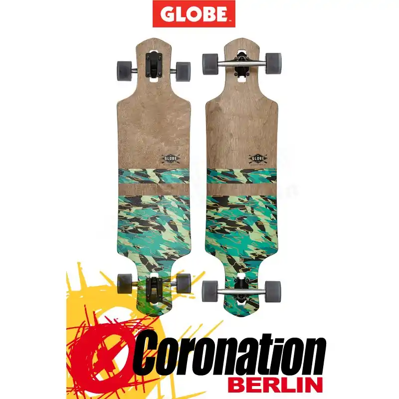 Globe Geminon Dark Maple/Watershed Longboard - Complete Aktuell