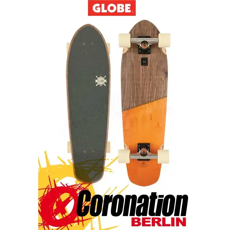 Mega-Angebot Globe Big Blazer 32 Longboard Brown/Orange complete