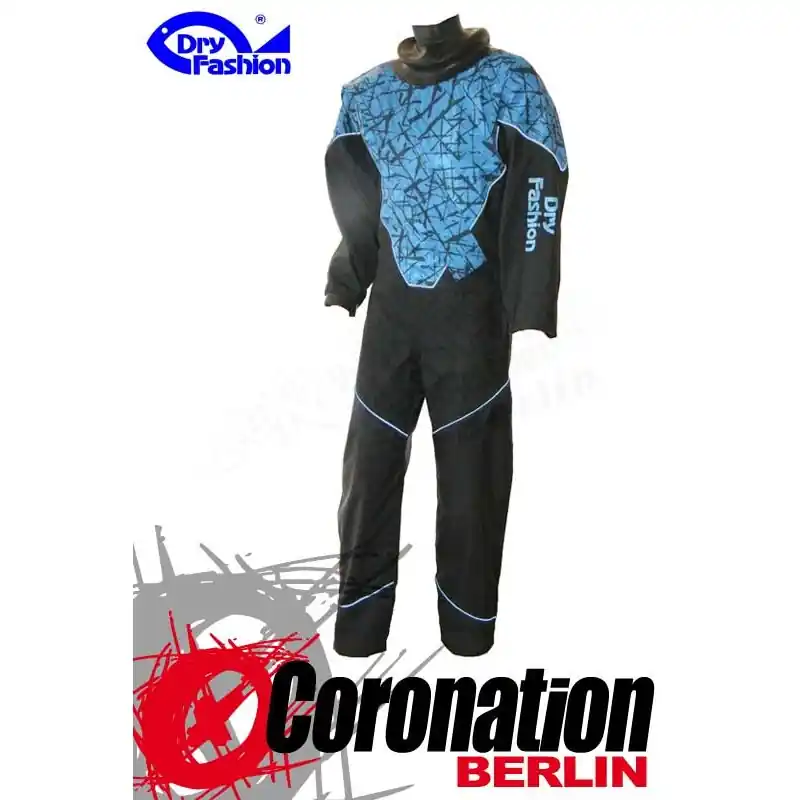 Abverkauf Dry Fashion Trockenanzug Profi-Sailing Regatta - Print/Blau/Schw