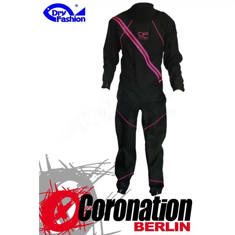 Ausverkauf Dry Fashion Trockenanzug PROFI SAILING REGATTA - Schwarz/Pink