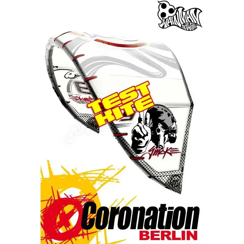 Wainman Smoke RG 3.0 Test Kite 9m² White Edition Schneller Versand