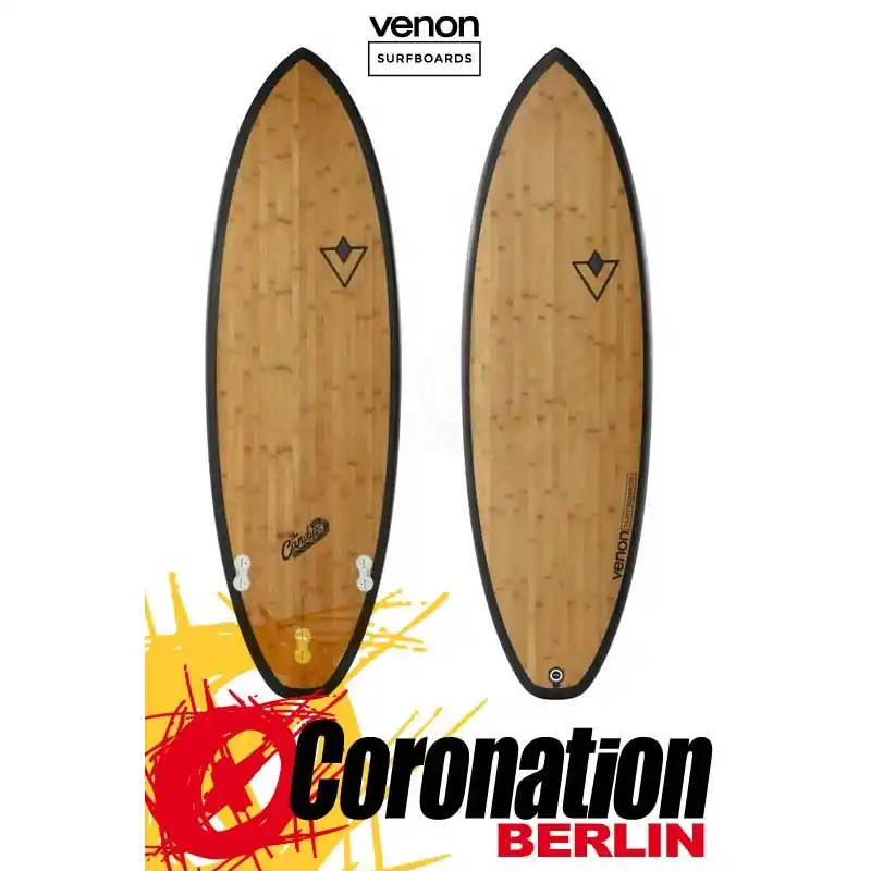 Venon CANDY Bamboo Surfboard / Wave-Liteboard Aktuell