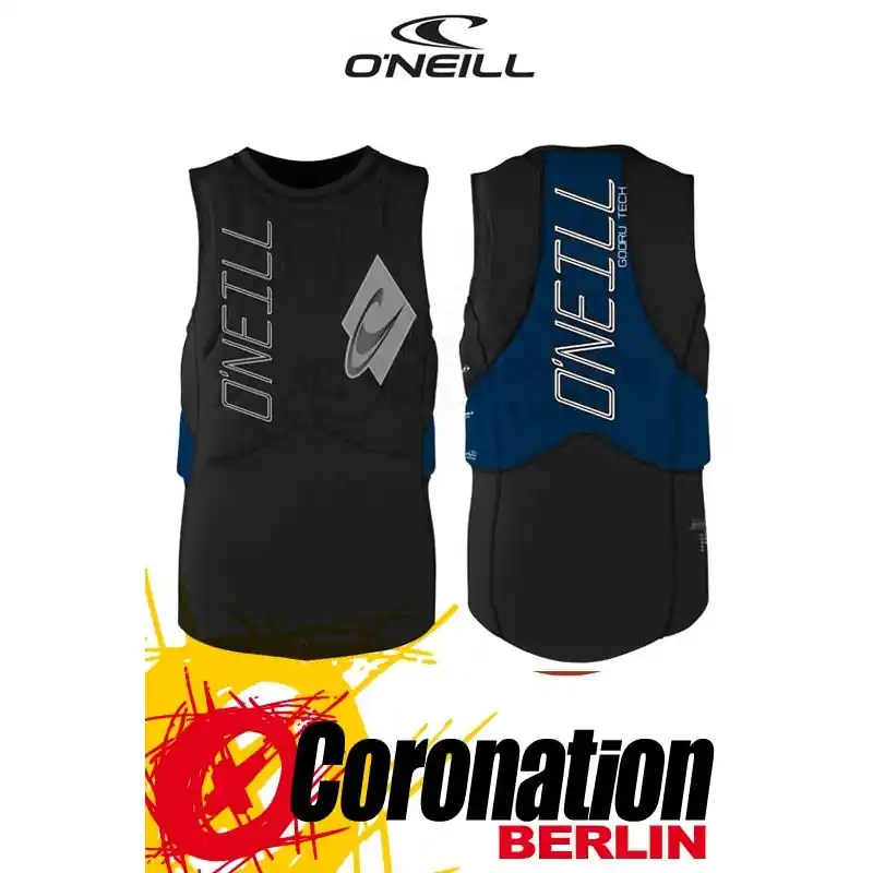 Jetzt Bestellen O‘Neill Gooru Tech Wake/Kite Vest Prallschutzweste BLK/DEEPSEA