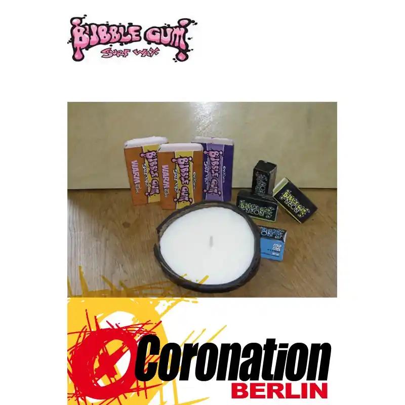 Bubble Gum Surf Wax Candle Preisreduziert