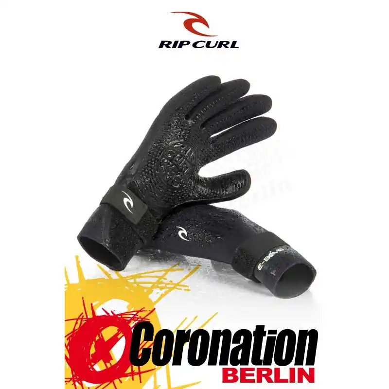 Rip Curl Glove E-Bomb 2mm Finger Neopren Handschuhe Aktuell