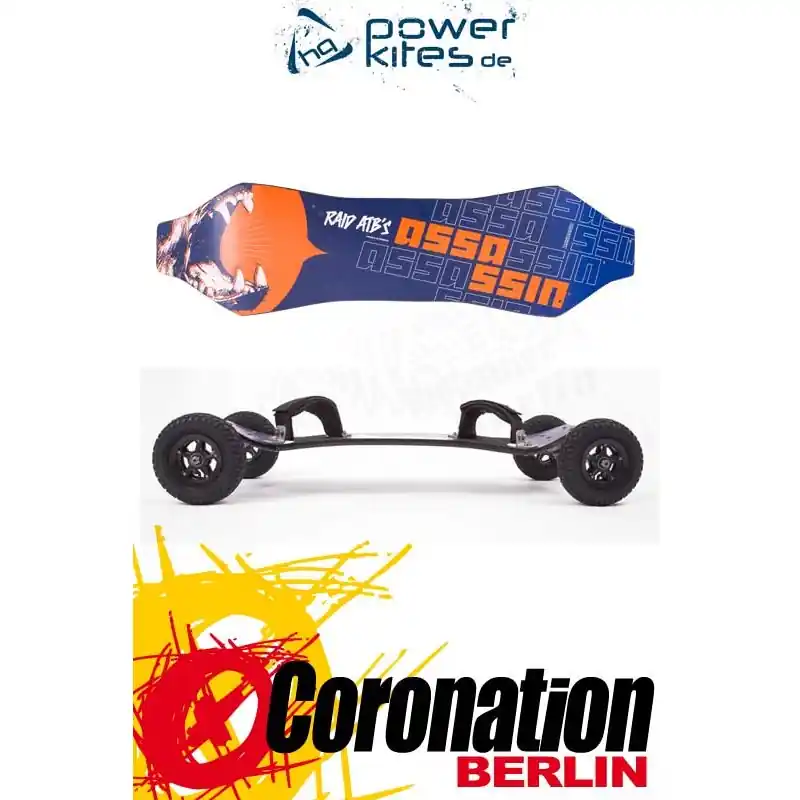 Top-Seller HQ Raid Assassin 8" Mountainboard ATB